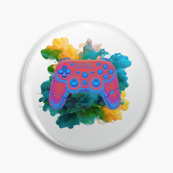Item preview, No Restarts Only Continues life philosophy designed and sold by SloganSauce.