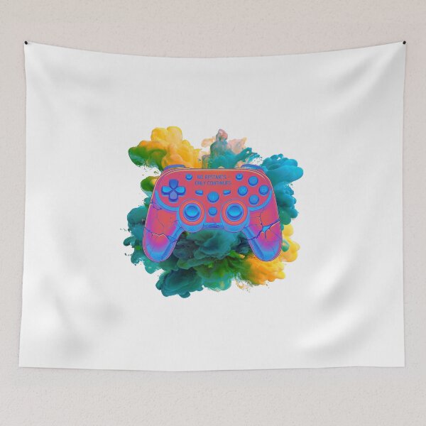 Item preview, No Restarts Only Continues life philosophy designed and sold by SloganSauce.