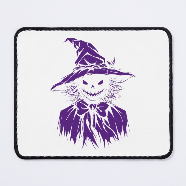 Item preview, Dark Purple Scarecrow Skull Halloween Art designed and sold by Horrify.