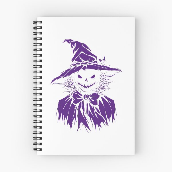 Item preview, Dark Purple Scarecrow Skull Halloween Art designed and sold by Horrify.
