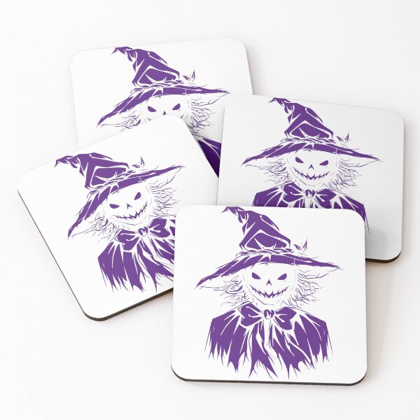 Item preview, Dark Purple Scarecrow Skull Halloween Art designed and sold by Horrify.