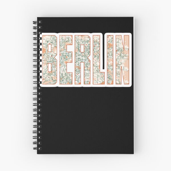 Item preview, Berlin city map designed and sold by Munich84.