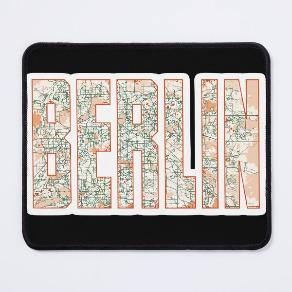 Item preview, Berlin city map designed and sold by Munich84.