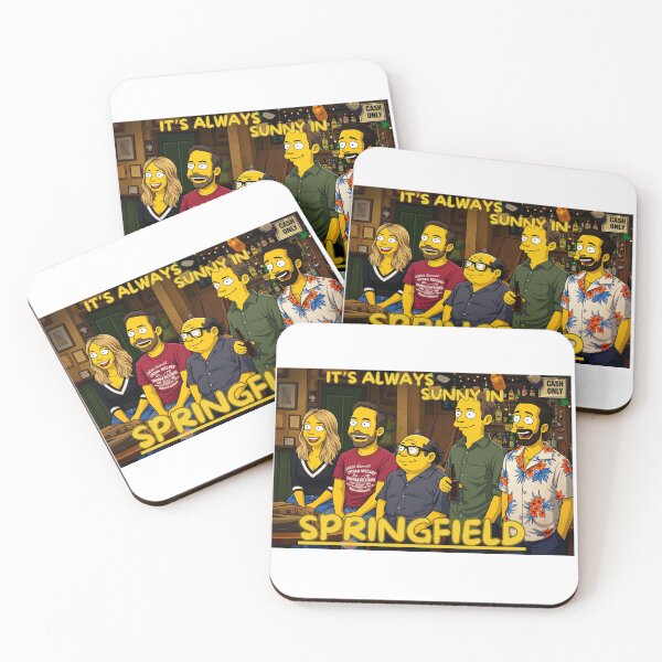 Item preview, It’s Always Sunny in Springfield - It’s always sunny in Philadelphia x Simpsons fan parody designed and sold by Pokah79.