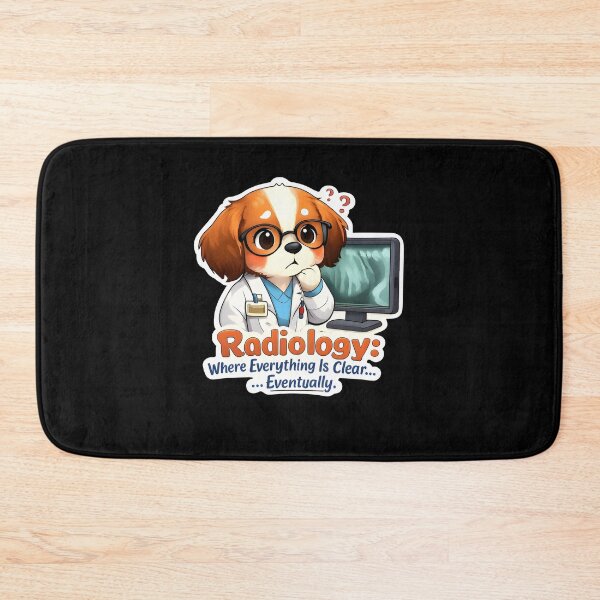Item preview, Radiology: Where Everything Is Clear… Eventually – Funny Vet X-Ray Art designed and sold by Bettybee00.