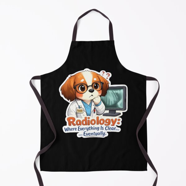 Item preview, Radiology: Where Everything Is Clear… Eventually – Funny Vet X-Ray Art designed and sold by Bettybee00.