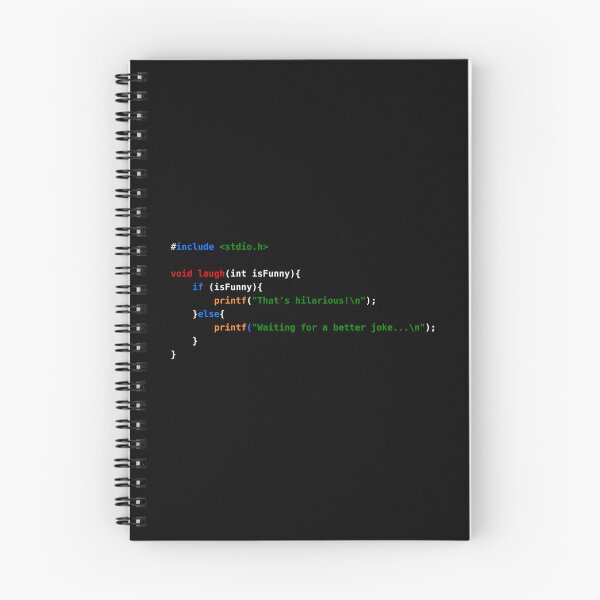 Item preview, C Code Humor: Laugh or Wait for a Better Joke designed and sold by WayOutWorks.