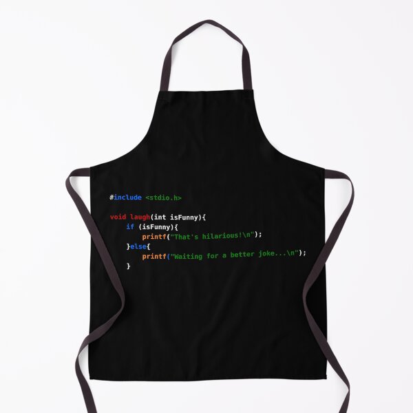 Item preview, C Code Humor: Laugh or Wait for a Better Joke designed and sold by WayOutWorks.