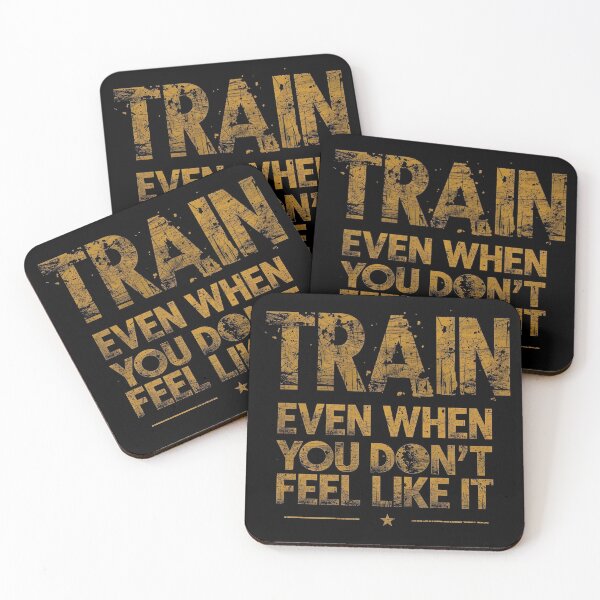 Item preview, TRAIN EVEN WHEN YOU DON’T FEEL LIKE IT designed and sold by NatureNinja.