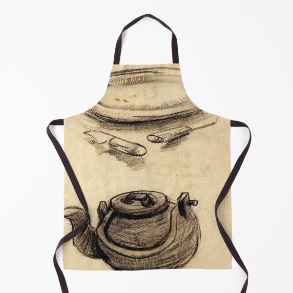 Item preview, Vincent Van Gogh - Plate With Cutlery And A Kettle designed and sold by st1art.