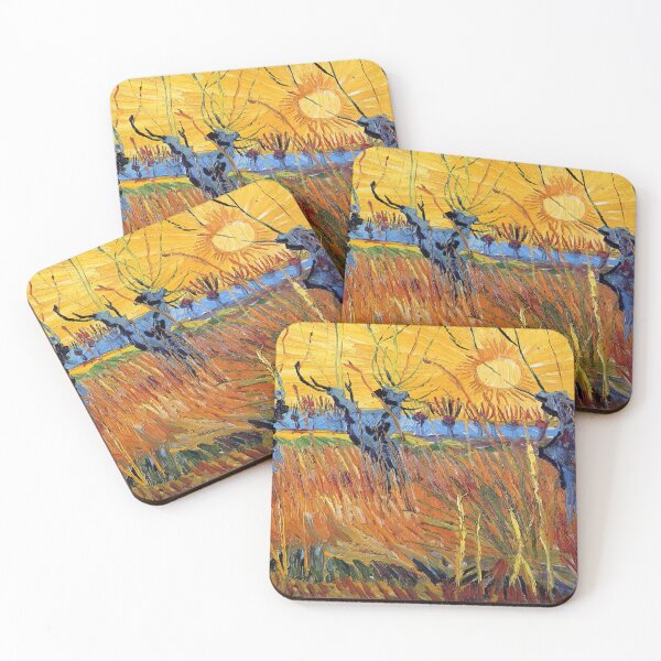 Item preview, Vincent Van Gogh - Pollard Willows And Setting Sun designed and sold by st1art.