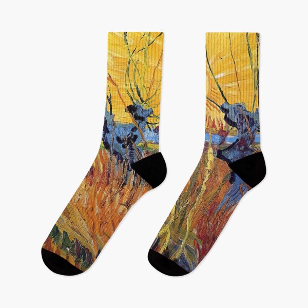 Item preview, Vincent Van Gogh - Pollard Willows And Setting Sun designed and sold by st1art.