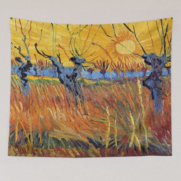 Item preview, Vincent Van Gogh - Pollard Willows And Setting Sun designed and sold by st1art.
