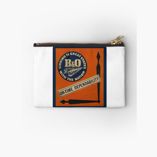 Item preview, Vintage Baltimore and Ohio Railroad - On Time Dependability designed and sold by QuayTradingCo.