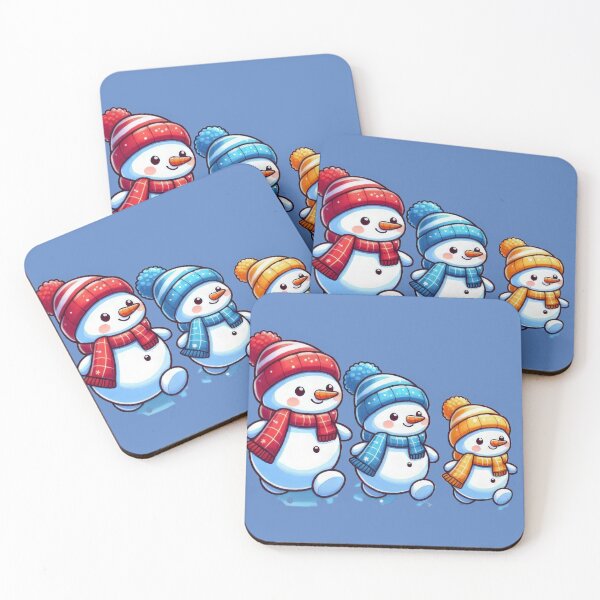 Item preview, The Cheerful Snow-Trio Stroll designed and sold by IraBum.