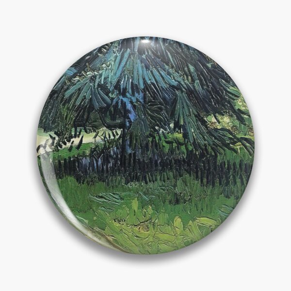 Item preview, Vincent Van Gogh - Public Garden With Couple And Blue Fir Tree (the Poet S Garden Iii) designed and sold by st1art.