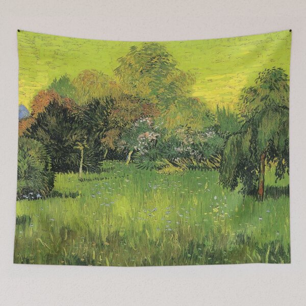 Item preview, Vincent Van Gogh - Public Park With Weeping Willow The Poet S Garden i designed and sold by st1art.