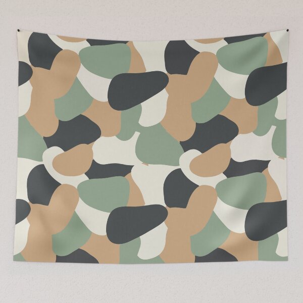 Item preview, Abstract organic color shapes  designed and sold by SineCreatives.