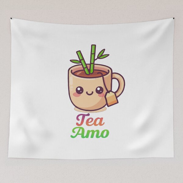 Item preview, Tea Amo Cute Tea Cup designed and sold by Lia Vina.
