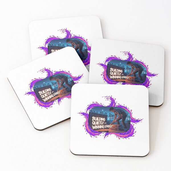 Item preview, Winning Loudly success mindset designed and sold by SloganSauce.