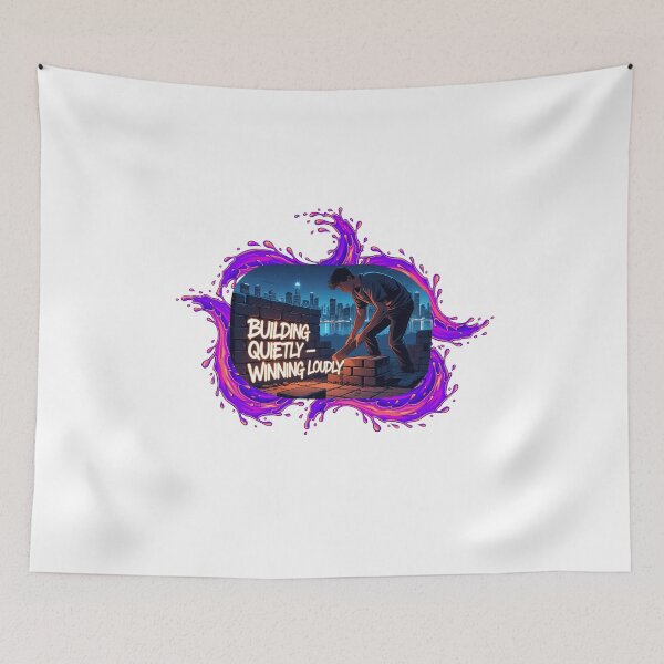 Item preview, Winning Loudly success mindset designed and sold by SloganSauce.