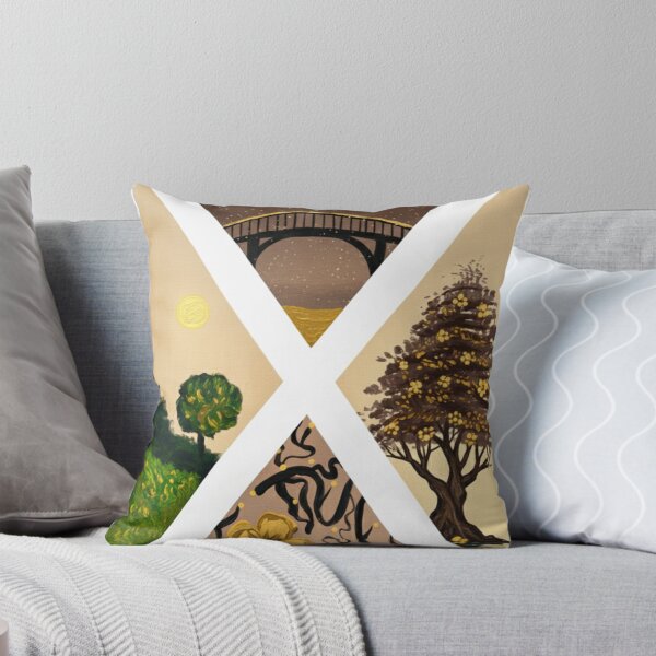 Item preview, The Four Paths of Nature - Abstract Geometric Art designed and sold by WhisperGold.