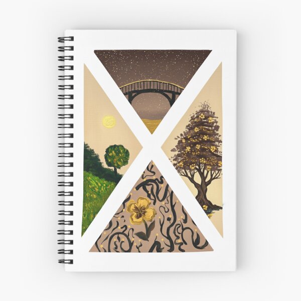 Item preview, The Four Paths of Nature - Abstract Geometric Art designed and sold by WhisperGold.