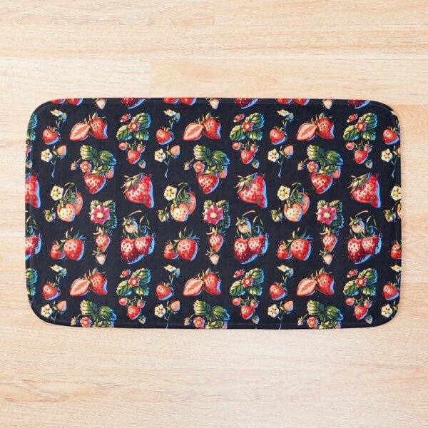 Item preview, Strawberry season painted juicy strawberries designed and sold by poki-art.