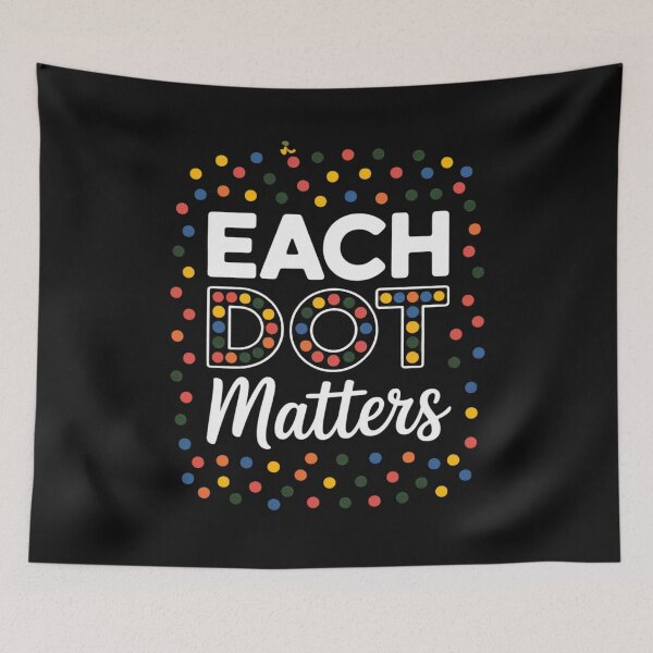 Item preview, Each Dot Matters Polka Dot Lover Happy Dot Day Kids Girl Boy designed and sold by nicomitchell.