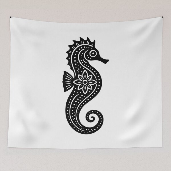 Item preview, Seahorse Mandala designed and sold by Saltycurrent1.