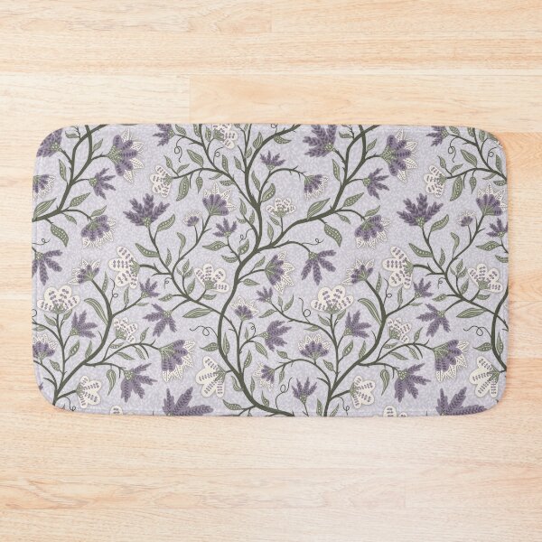 Item preview, Purple Flowers on Vines with Sage Leaves designed and sold by Goolsby-Designs.