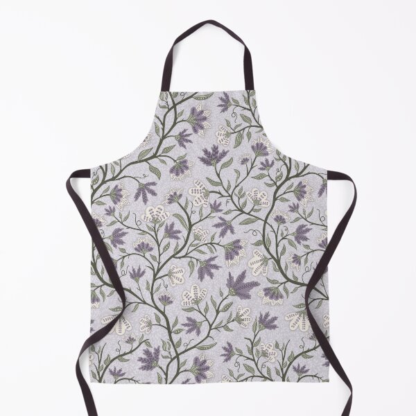 Item preview, Purple Flowers on Vines with Sage Leaves designed and sold by Goolsby-Designs.