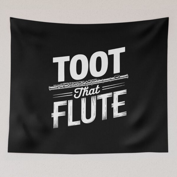 Item preview, Toot That Flute Musician Gift Wind Instruments designed and sold by andreaswest.