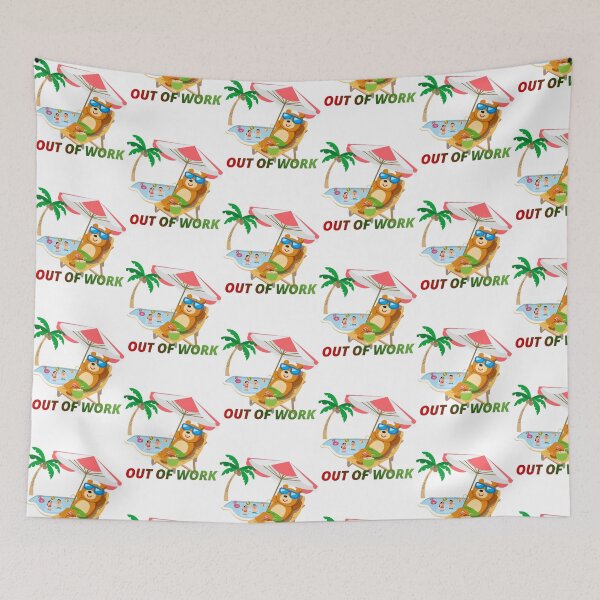 Item preview, Out Of Work Design designed and sold by AKANKEDESIGN.