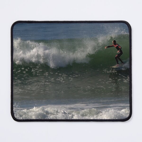 Item preview, Ocean Mastery: Surfer Riding the Curl designed and sold by Armadillo222.