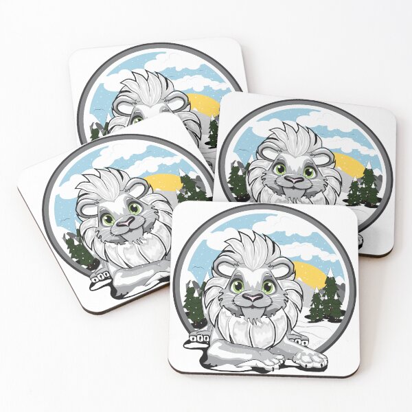Item preview, 036 Leon The White Lion designed and sold by DayHarvesters.