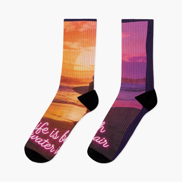 Item preview, Retro Surfer Sunset Life is Better with Saltwater designed and sold by Dariusz.K.