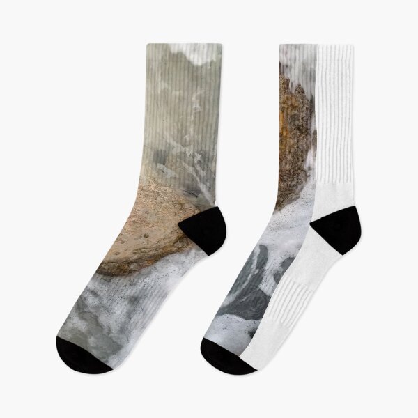 Item preview, Ocean Water Flowing Between Coastal Rocks designed and sold by Torizo.
