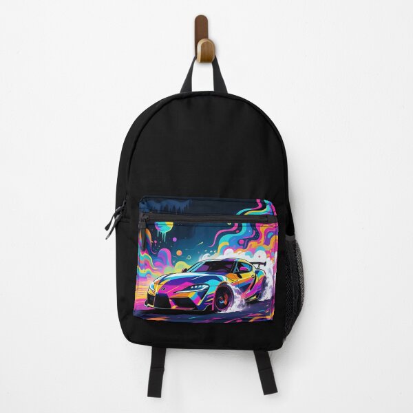 Item preview, Car doing a burnout in a fantasy world. designed and sold by Nomad-Maynard.