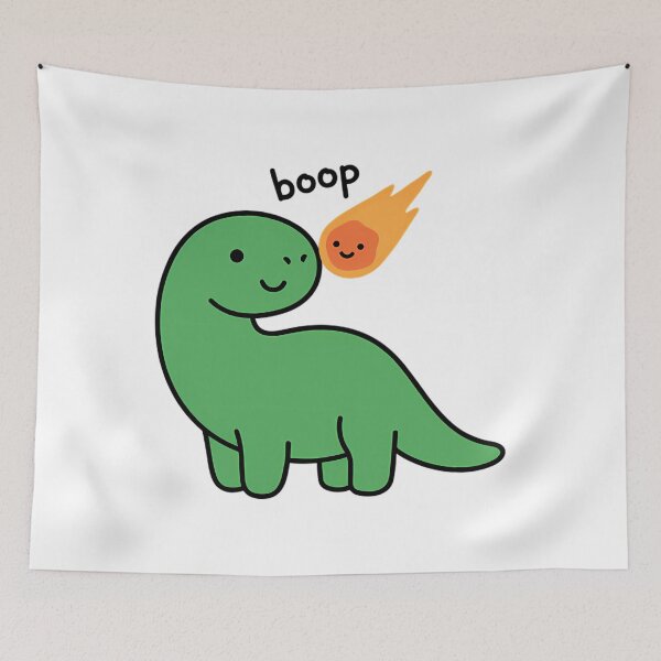Item preview, Boop - Cute Dinosaur Meteor Extinction Meme designed and sold by Mason-Pride.