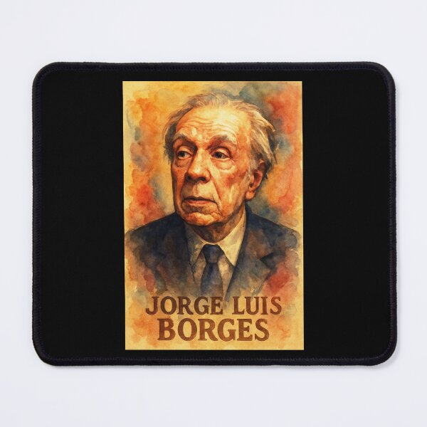 Item preview, Jorge Luis Borges designed and sold by Sarcastic designs.
