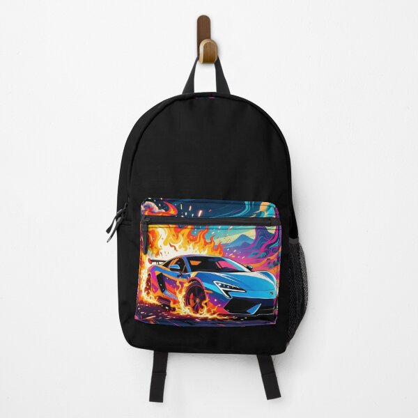 Item preview, Car doing a burnout in a fantasy world. designed and sold by Nomad-Maynard.