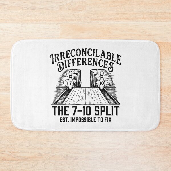 Item preview, Funny 7-10 Split Vintage Bowling League Team Humor designed and sold by Mason-Pride.
