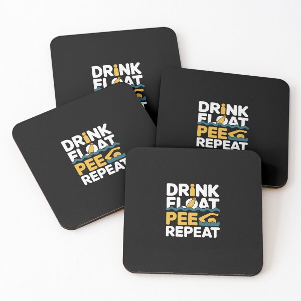 Item preview, Drink Float Pee Repeat Float Trip Tubing Canoeing designed and sold by andreaswest.