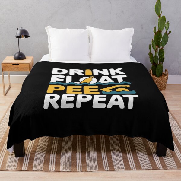Item preview, Drink Float Pee Repeat Float Trip Tubing Canoeing designed and sold by andreaswest.