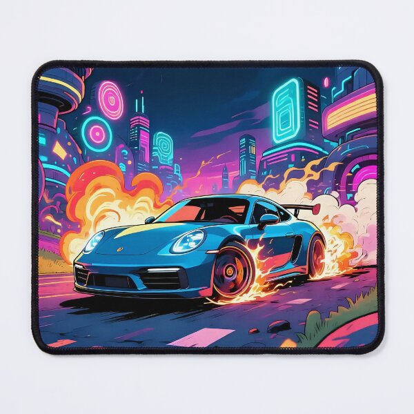 Item preview, Car doing a burnout in a fantasy world.  designed and sold by Nomad-Maynard.
