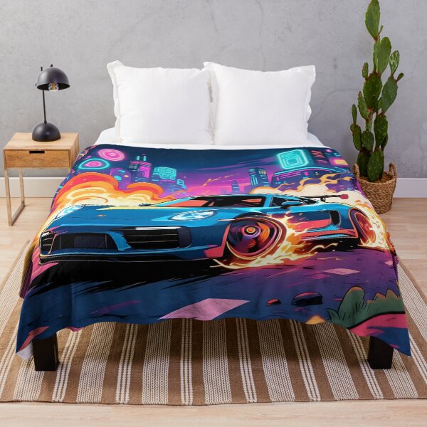 Item preview, Car doing a burnout in a fantasy world. designed and sold by Nomad-Maynard.