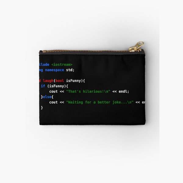Item preview, C++ Code Humor: Laugh or Wait for a Better Joke designed and sold by WayOutWorks.