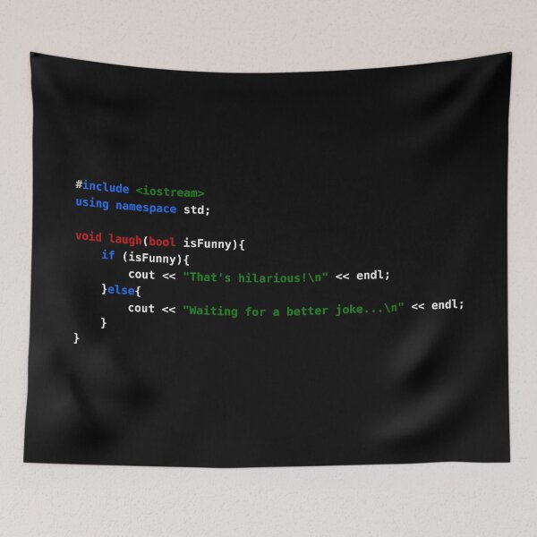 Artikelvorschau, C++-Code-Humor: Lachen oder auf einen besseren Witz warten? entworfen und verkauft von WayOutWorks.