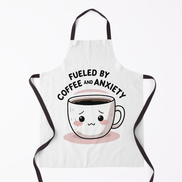 Item preview, Fueled by coffee and anxiety designed and sold by Spirit of Siam.